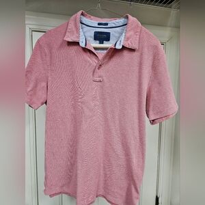 Men's M Slim Fairlane Polo Shirt in Light Red